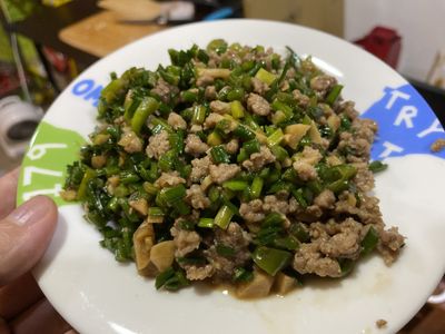 參考食譜 : 蒼蠅頭（無豆豉）