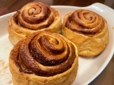 參考食譜 : 肉桂捲(減糖減油)-氣炸鍋