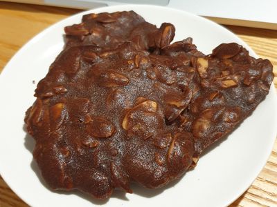 巧克力杏仁瓦片