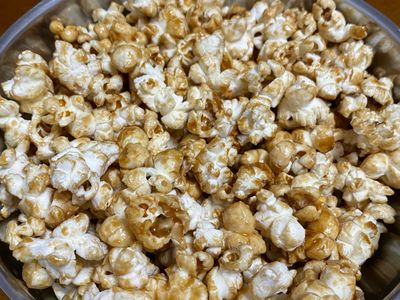 焦糖爆米花、甜味爆米花