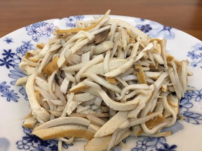 杏鮑菇炒豆乾