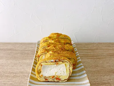 板豆腐蘿蔔煎蛋捲