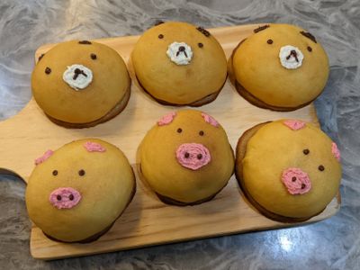 濃郁咖啡香的「墨西哥咖啡麵包」