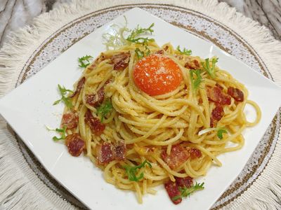 培根蛋奶義大利麵