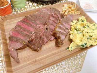 參考食譜 : 分熟牛排（氣炸鍋版）