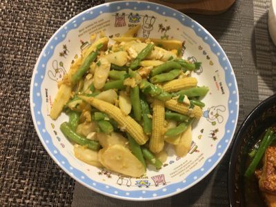 超入味～金沙四季豆筊白筍