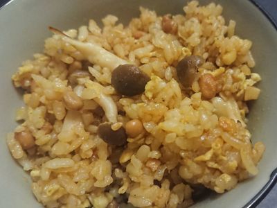 納豆炒飯