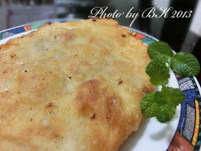 參考食譜 : 好吃蔥油餅（5-6份)