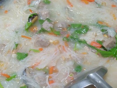 蘿蔔絲米粉湯