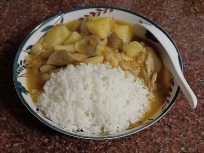 參考食譜 : 菇菇咖哩