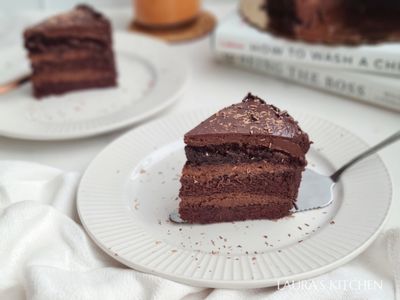 參考食譜 : 濃情巧克力蛋糕