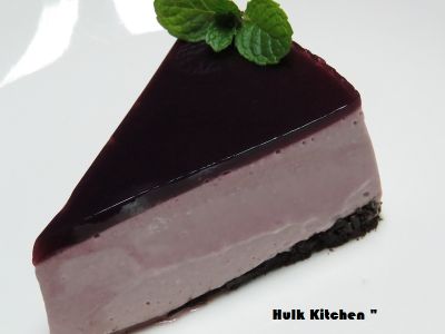 參考食譜 : 葡萄免烤乳酪蛋糕