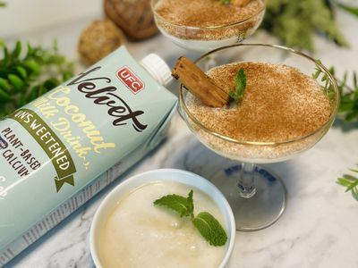 無糖椰奶米布甸（無乳糖無蛋奶） 簡易甜品
