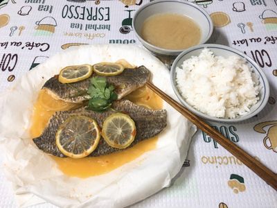 鬍子叔 快速上菜 紙包檸檬魚