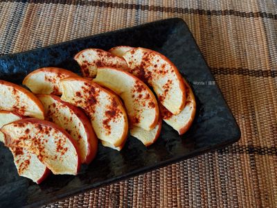 肉桂烤蘋果｜素食無蛋奶甜點