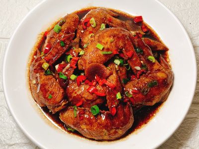 紹興酒香醬雞翅