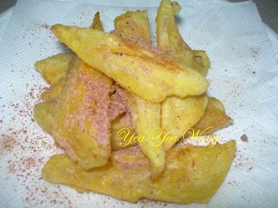 參考食譜 : 梅粉地瓜