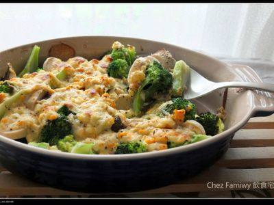 參考食譜 : 蛋烤芥末美乃滋青花菜