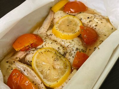 紙包雞翅（電鍋料理）