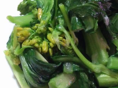 清炒油菜花