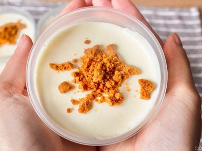 免烤！太妃焦糖牛奶布丁❣️ 香滑奶味濃