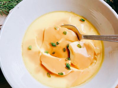 參考食譜 : 「簡單訣竅」光滑細嫩的蒸雞蛋羹