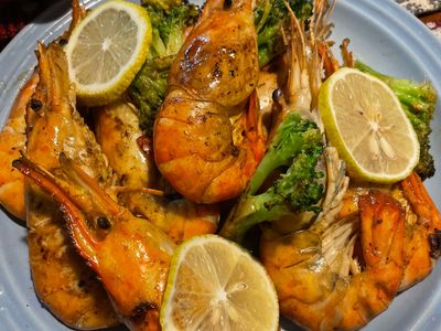 參考食譜 : 奶油檸檬蝦