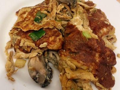 參考食譜 : 煎蚵仔蛋