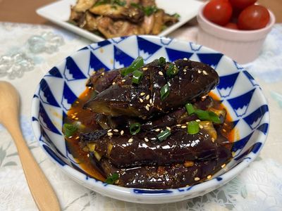 日式辣油冷茄子