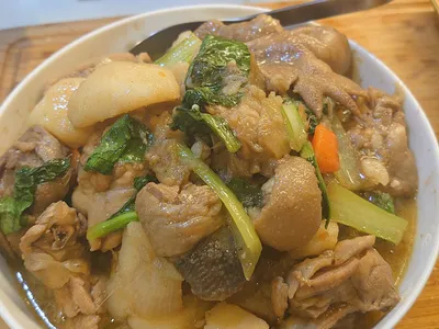 鹹豬肉風味雞