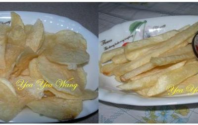 參考食譜 : (素)薯片+薯條