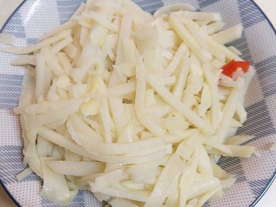 清炒麻竹筍(五辛素)