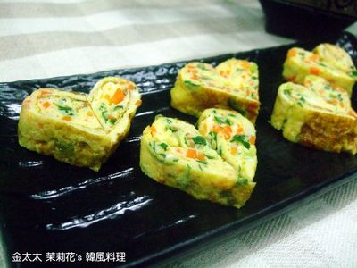 [金太太]心形雞蛋卷 - 하트계란말이