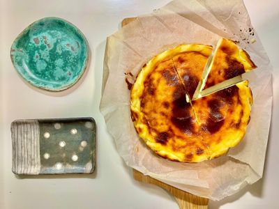 巴斯克乳酪蛋糕-馬斯卡邦+鮮奶版
