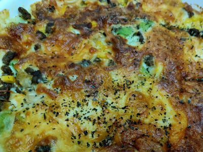 親子料理-焗烤牛肉時蔬