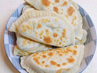 韭菜盒子(五辛素)