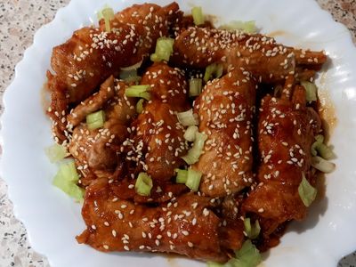 日式照燒肉片金針菇