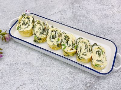 海帶芽玉子燒~電烤盤食譜