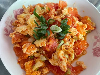 參考食譜 : 滑嫩番茄炒蛋