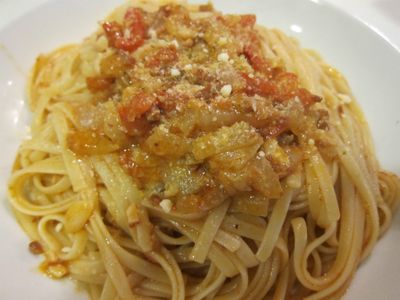 參考食譜 : 義大利番茄肉醬麵