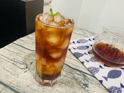 飽足系夏日蜜桃紅茶