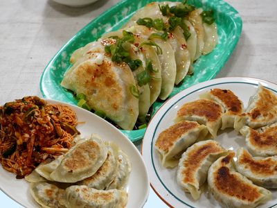 韓式煎餃 讓煎餃更美味的吃法 군만두