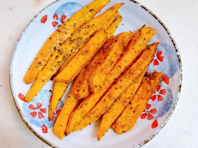 美式地瓜薯條(五辛素)