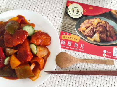 台式糖醋魚片-全家 Fami 煮煮