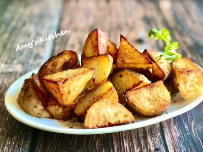 參考食譜 : 簡單黃金薯塊 / 平底鍋