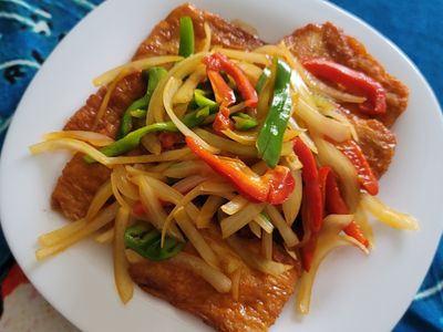 糖醋豆包(家常菜）