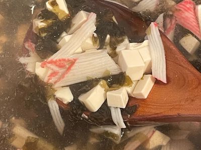 紫菜豆腐湯
