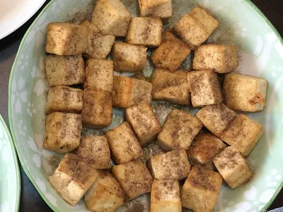 【全素】椒鹽豆腐