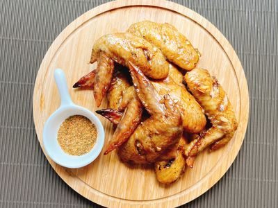 孜然蜂蜜烤雞翅