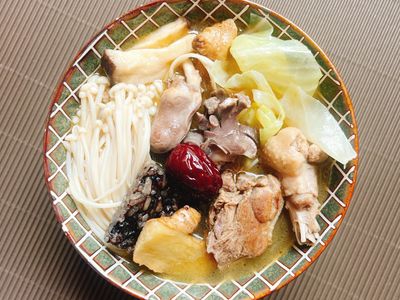 參考食譜 : 薑母鴨鍋